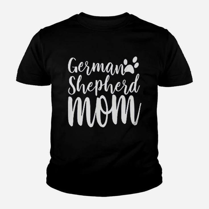 German Shepherd Mom Printed Ladies Next Level Brand Youth T-shirt