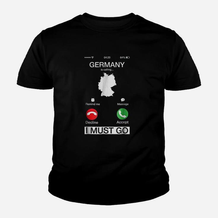 Germany Is Calling And I Must Go Youth T-shirt