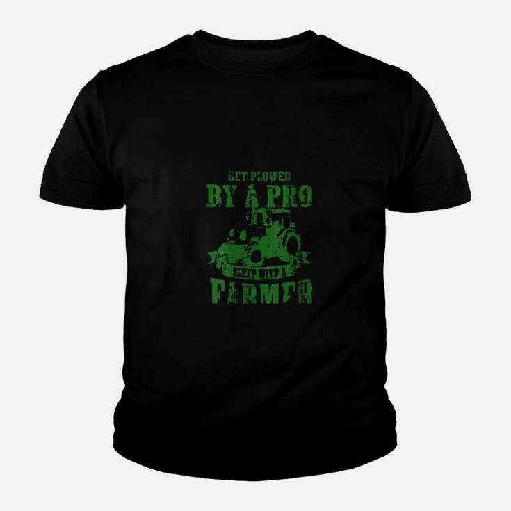 Get Plowed By A Pro Sleep With A Farmer Hilarious Youth T-shirt