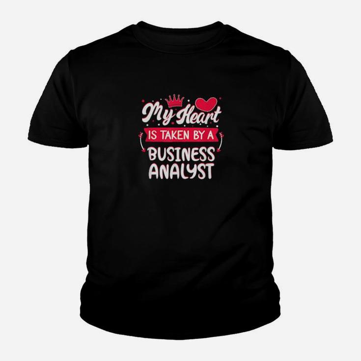 Gift Business Analyst Valentines Day Youth T-shirt