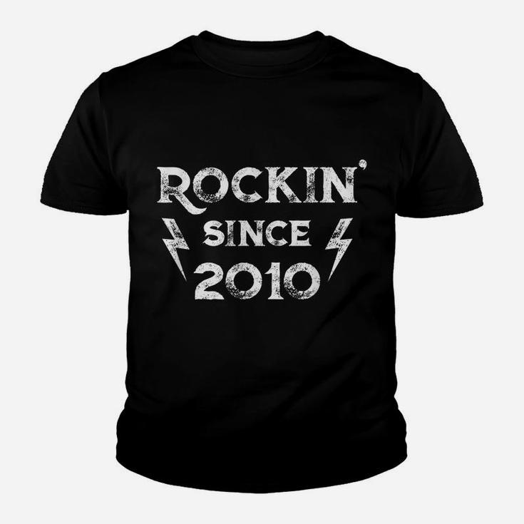 Gift For 10 Year Old Classic Rock 2010 10Th Birthday Youth T-shirt
