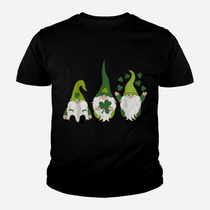 Gnome Leprechaun Tomte Green Gnomes St Patrick's Day Youth T-shirt