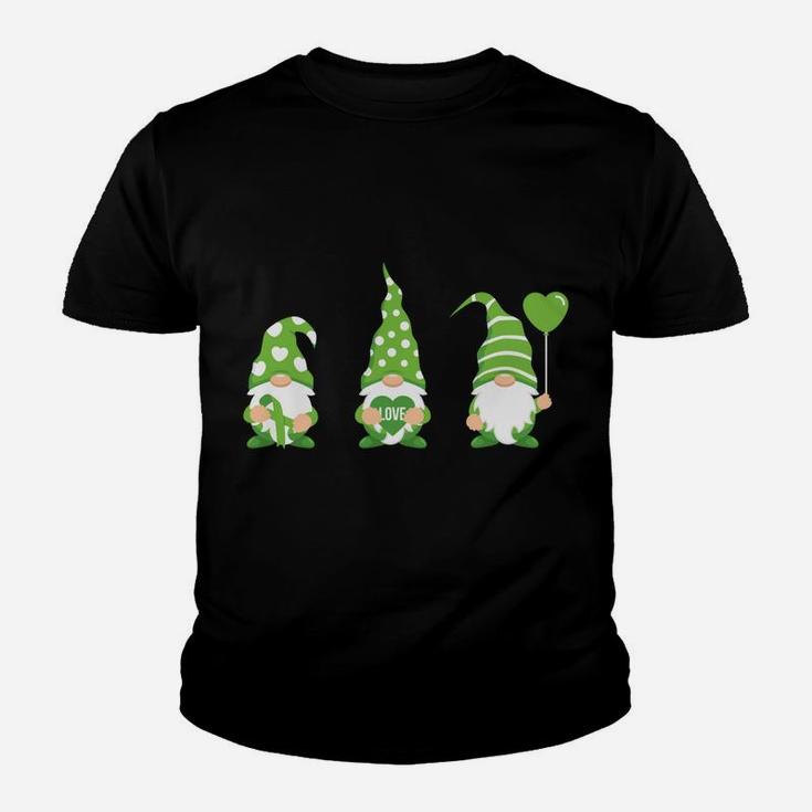 Gnome One Fights Alone Mental Health Awareness Green Ribbon Youth T-shirt