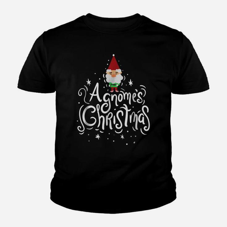 Gnome Shirt - A Gnome's Christmas Youth T-shirt