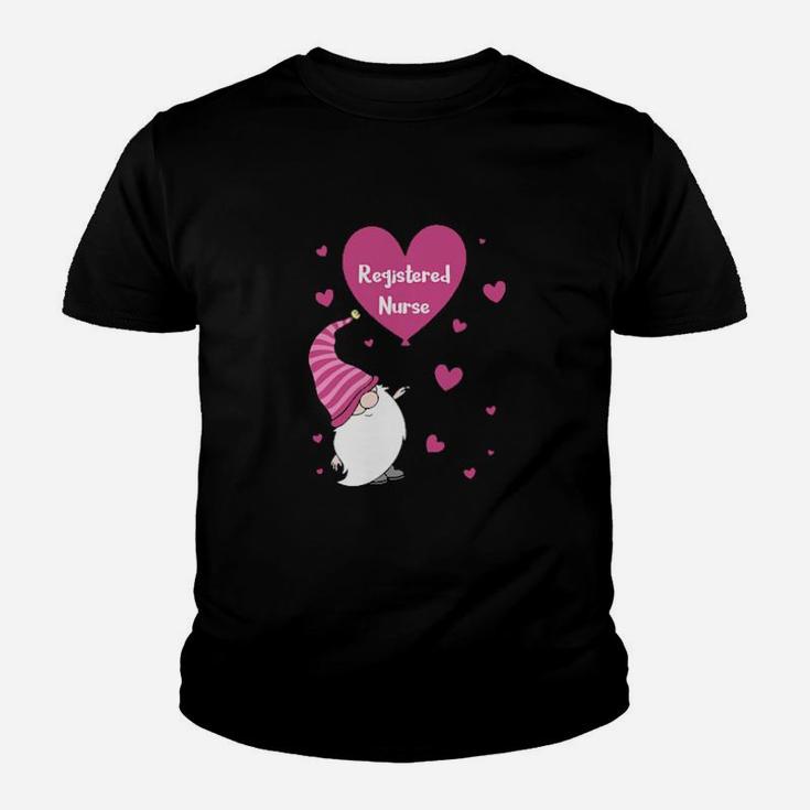 Gnome Valentine Registered Nurse Youth T-shirt
