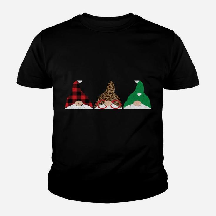 God Jul Swedish Merry Christmas Norwegian Cute Gnomes Gift Youth T-shirt