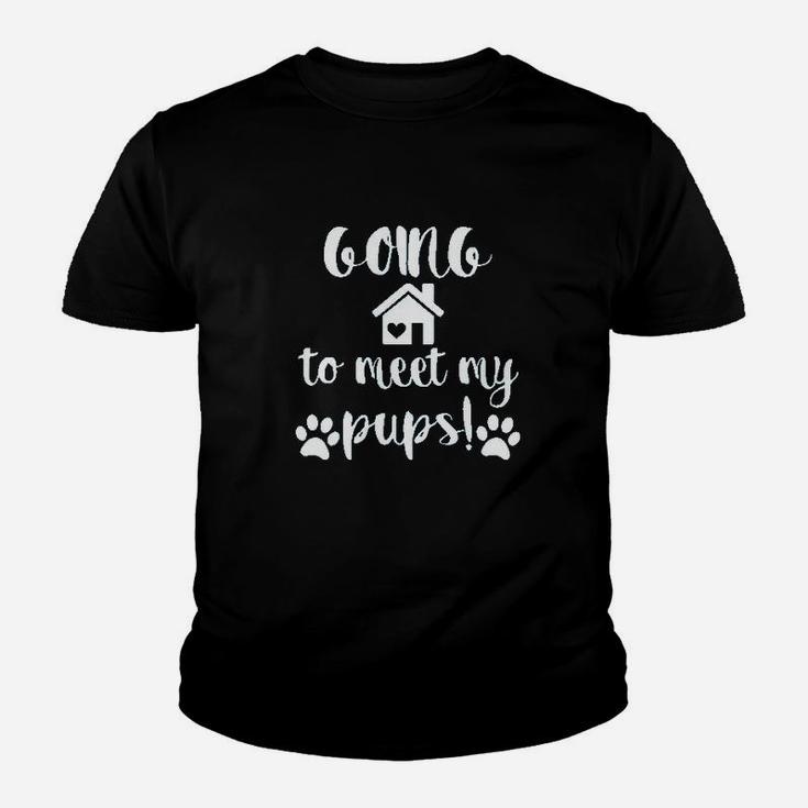 Going To Meet My Pups Youth T-shirt