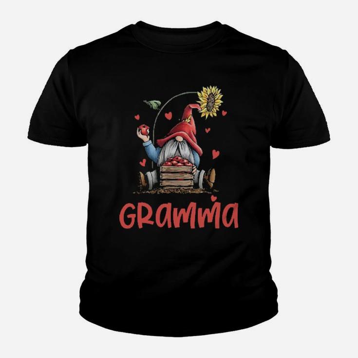 Gramma Gnome Valentines Gnome Youth T-shirt