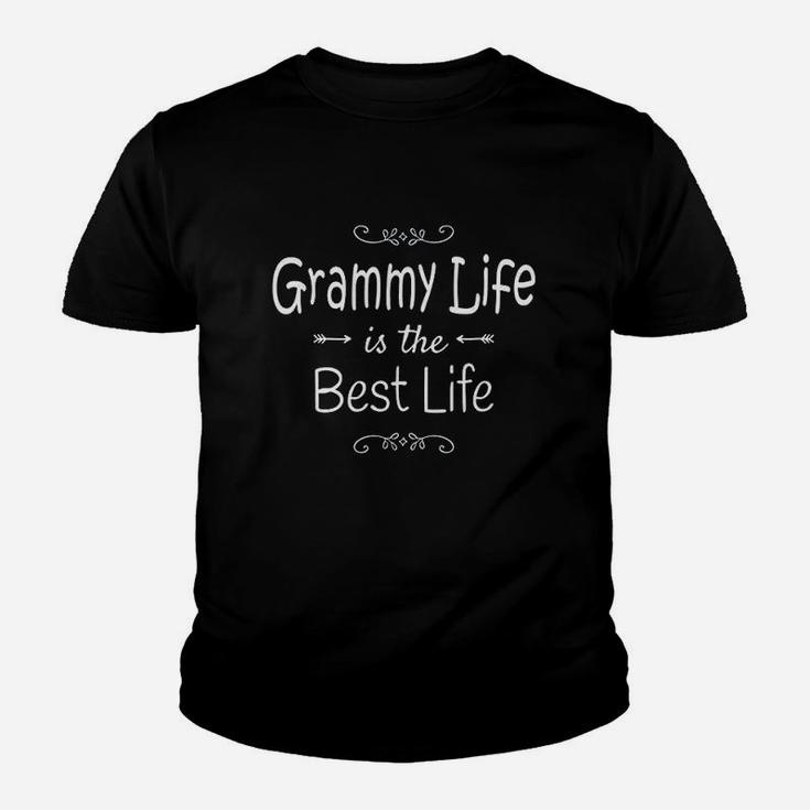 Grammy Life Is The Best Life Print For Grammy Grandma Gifts Youth T-shirt