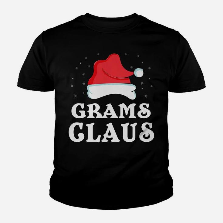 Grams Claus Christmas Gift Cool Family Group Matching Pajama Youth T-shirt