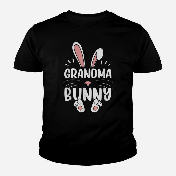 Grandma Bunny Funny Matching Easter Bunny Egg Hunting Youth T-shirt