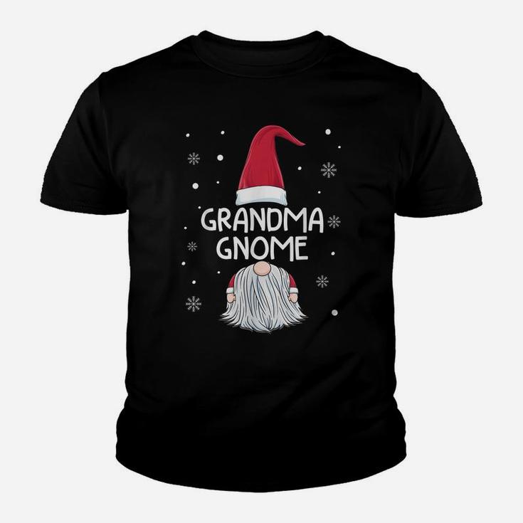 Grandma Gnome Christmas Matching Family Group Gift Youth T-shirt