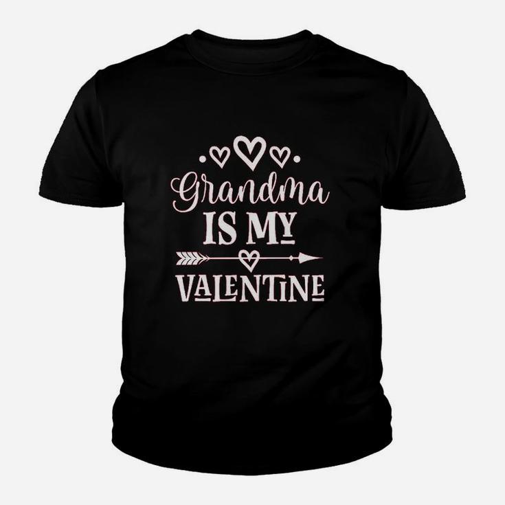 Grandma Is My Valentine Youth T-shirt