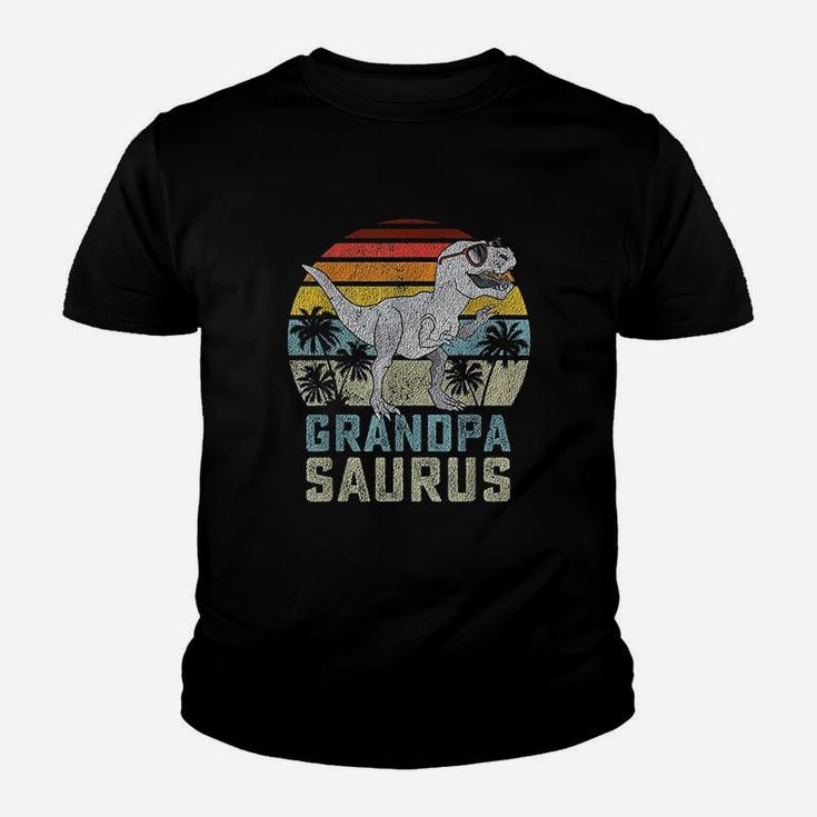 GrandpasaurusRex Dinosaur Grandpa Youth T-shirt