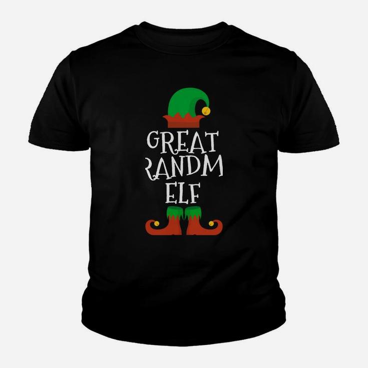 Great Grandma Elf Christmas Funny Xmas Gift Youth T-shirt