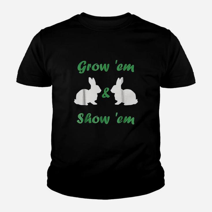 Grow Em And Show Em Rabbit Youth T-shirt