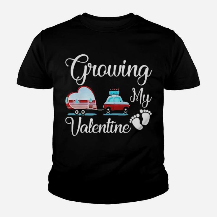 Growing My Valentine Youth T-shirt