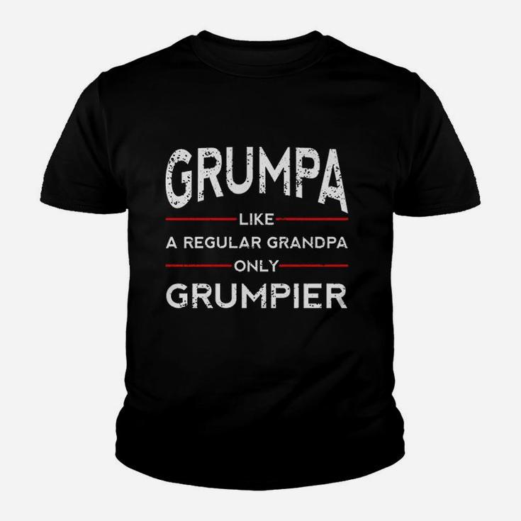 Grumpa Like A Regular Grandpa Only Grumpier Youth T-shirt