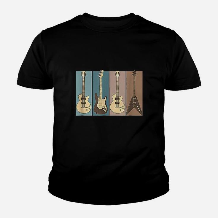 Guitar Guitarist Vintage Musician Youth T-shirt