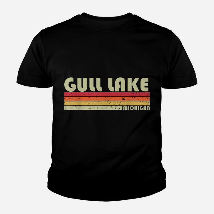 Gull Lake Michigan Funny Fishing Camping Summer Gift Youth T-shirt