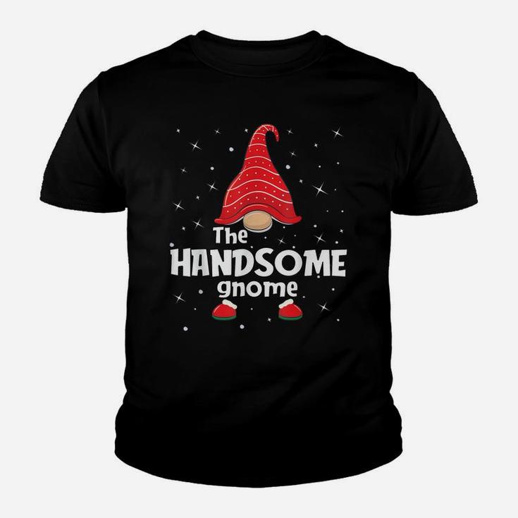 Handsome Gnome Family Matching Christmas Funny Gift Pajama Youth T-shirt