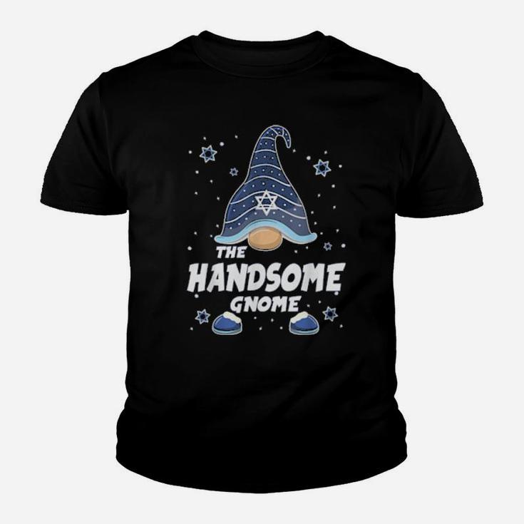 Handsome Gnome Hanukkah Family Matching Pajama Youth T-shirt