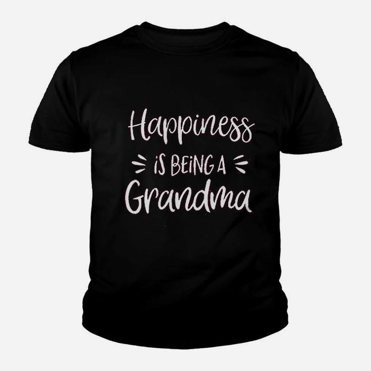 Happiness Is Being A Grandma Youth T-shirt