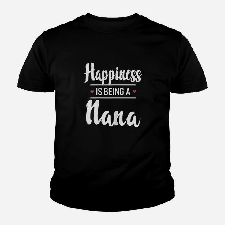 Happiness Is Being A Nana Grandma Youth T-shirt
