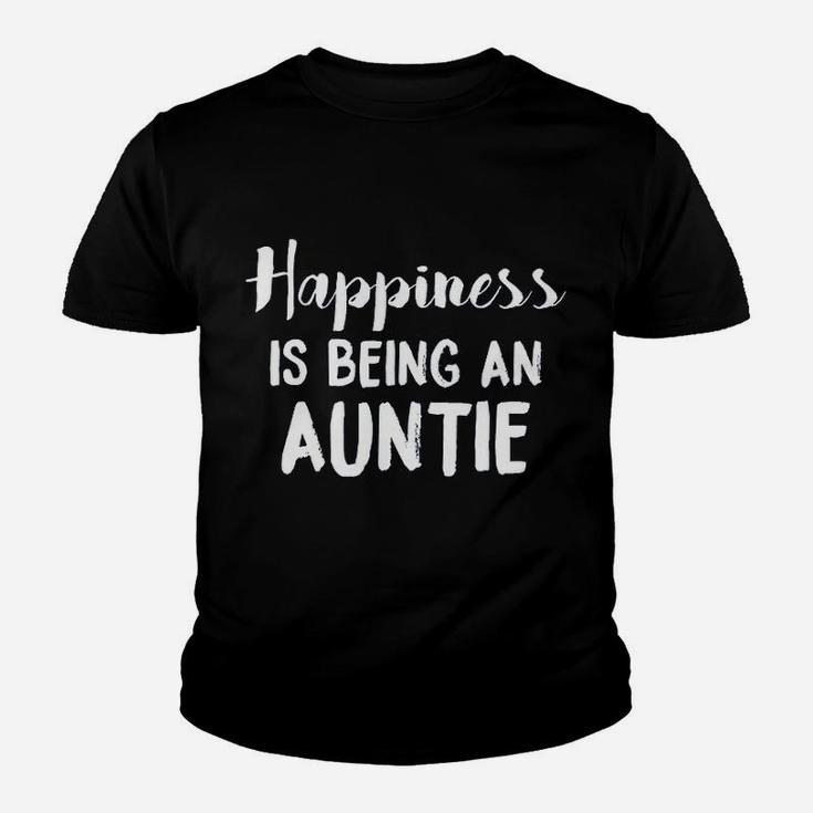 Happiness Is Being An Auntie Youth T-shirt