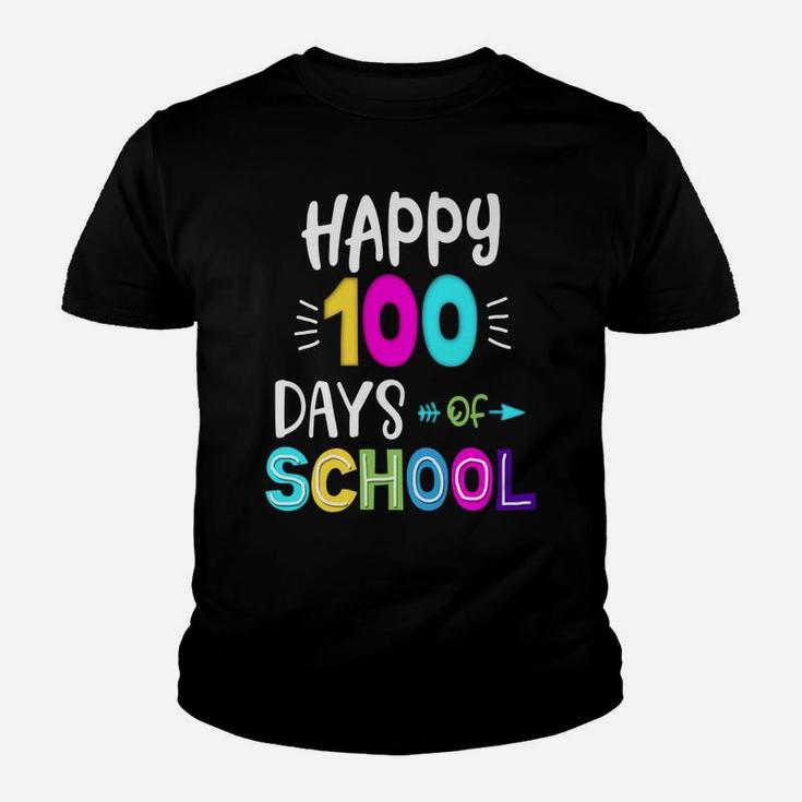 Happy 100 Days Of School Pre-K 1St Grade Teacher Outfit Youth T-shirt