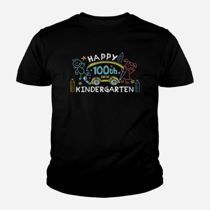 Happy 100Th Day Kindergarten School Sweat Shirt Teacher Stud Youth T-shirt