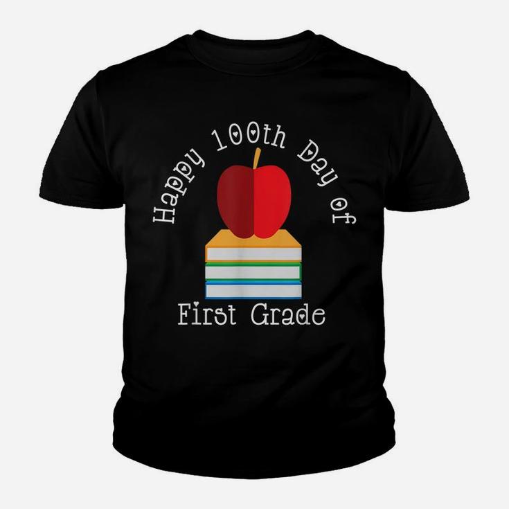 Happy 100Th Day Of First Grade 100 Days 1St Grade Completed Youth T-shirt