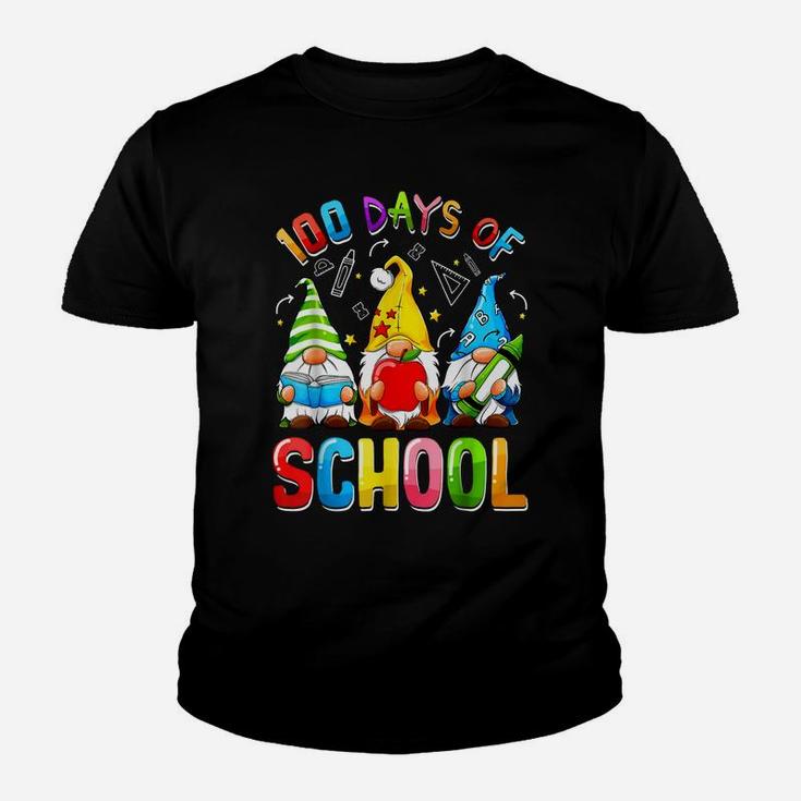 Happy 100Th Day Of School - 100 Days Of Gnomes Kindergarten Youth T-shirt