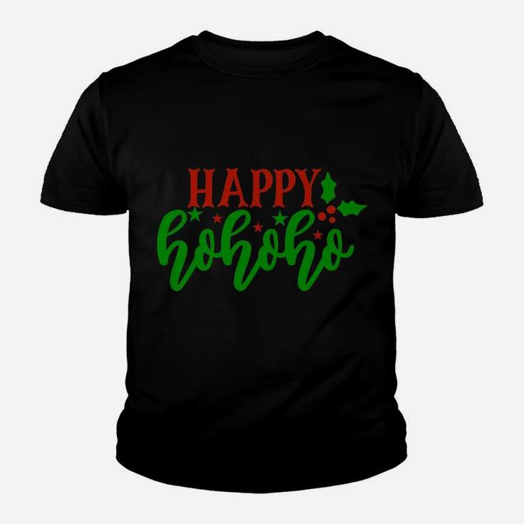 Happy Ho Ho Ho Funny Christmas Holidays X-Mas Design Youth T-shirt