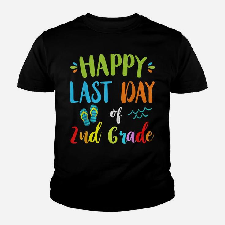 Happy Last Day Of 2Nd Grade Summer Vacation Gift Ideas Youth T-shirt