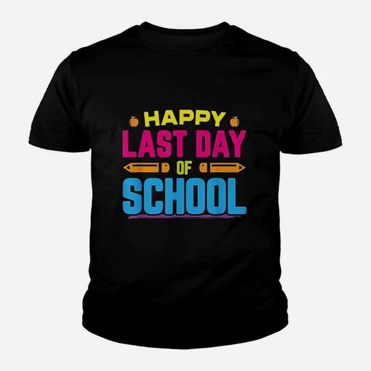 Happy Last Day Of School Graduation Teacher Students Youth T-shirt