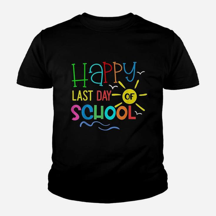 Happy Last Day Of School Teacher Student Graduation Youth T-shirt