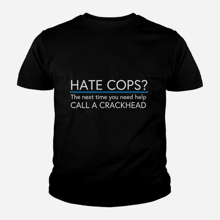 Hate Cops Youth T-shirt