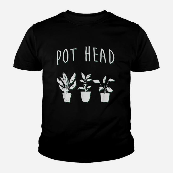 Head Plant Lover Gardening Houseplant Youth T-shirt