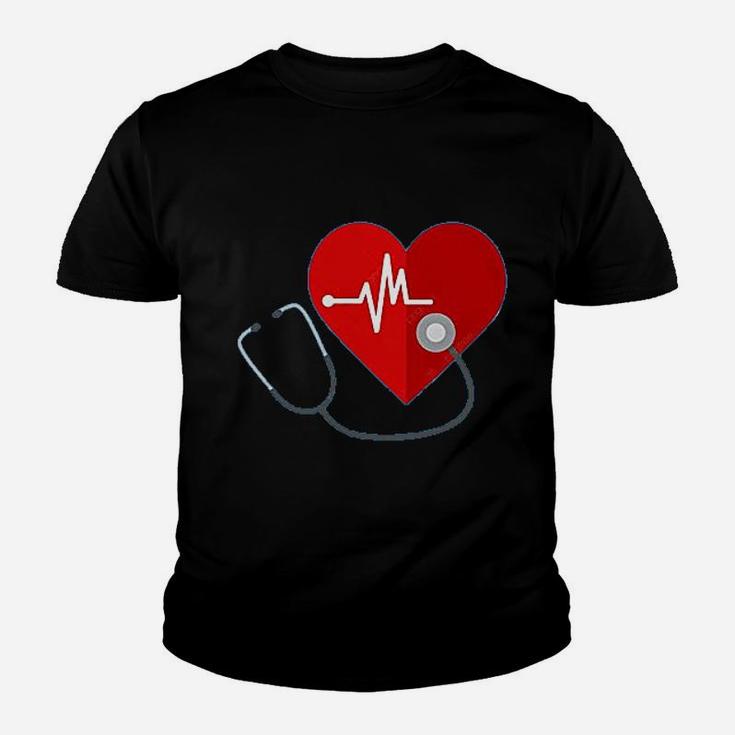 Heartbeat Nurses Youth T-shirt