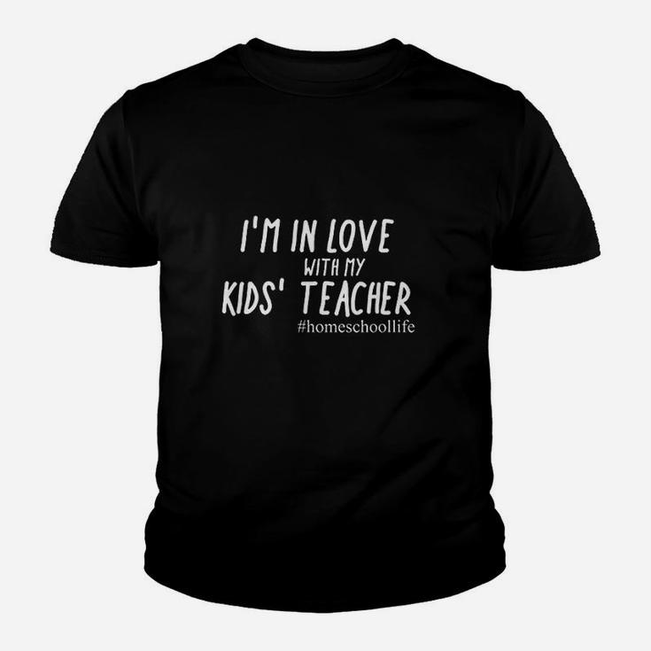 Homeschool Dad Im In Love With My Kids Teacher Youth T-shirt