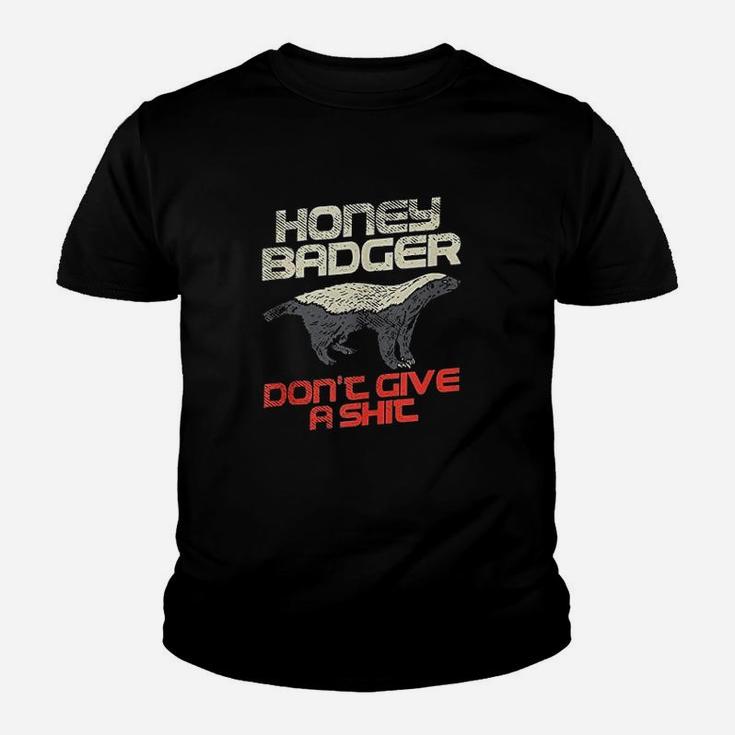 Honey Badger Dont Give A Sht Youth T-shirt