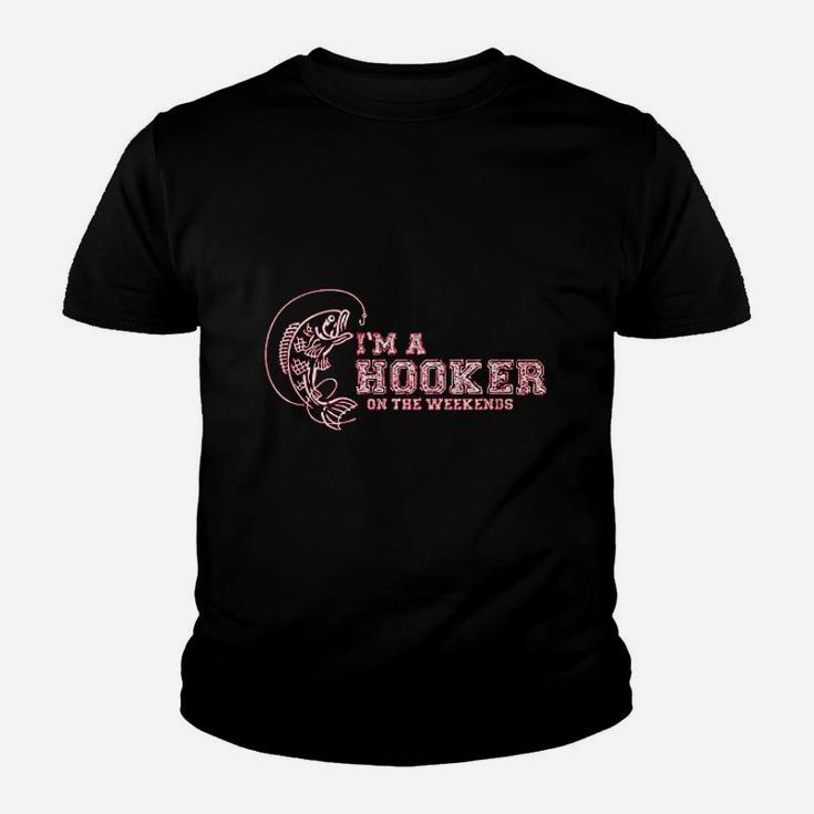Hooker On The Weekend Youth T-shirt