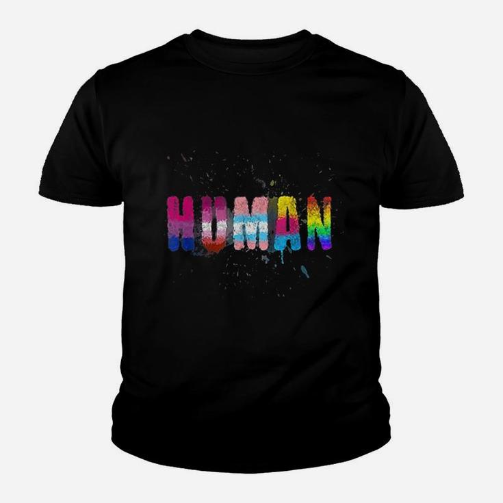Human Colorful Youth T-shirt