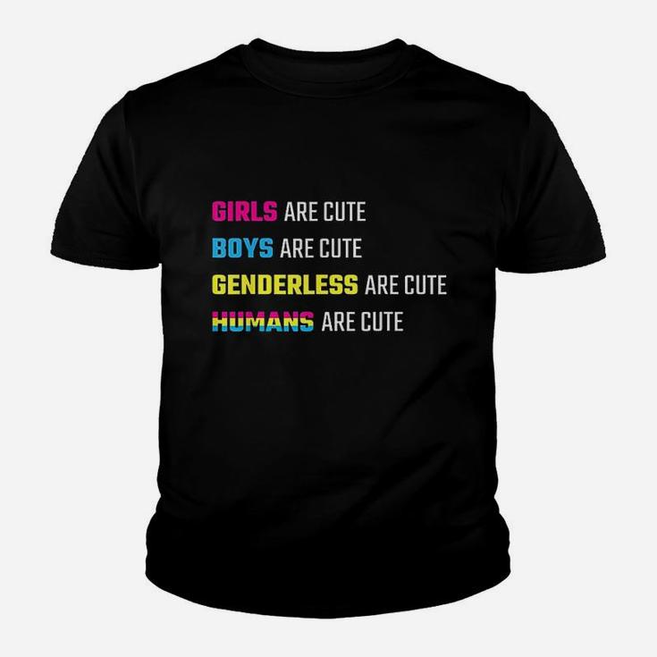 Humans Are Cute Youth T-shirt