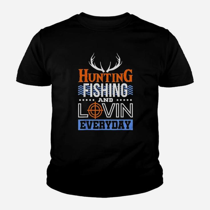 Hunting Fishing And Lovin Everyday Hunter Duck Youth T-shirt