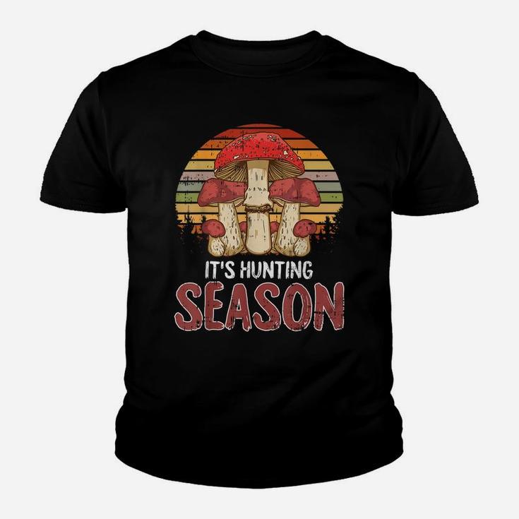 Hunting Season Mycologist Mycology Mushroom Hunter Gifts Youth T-shirt