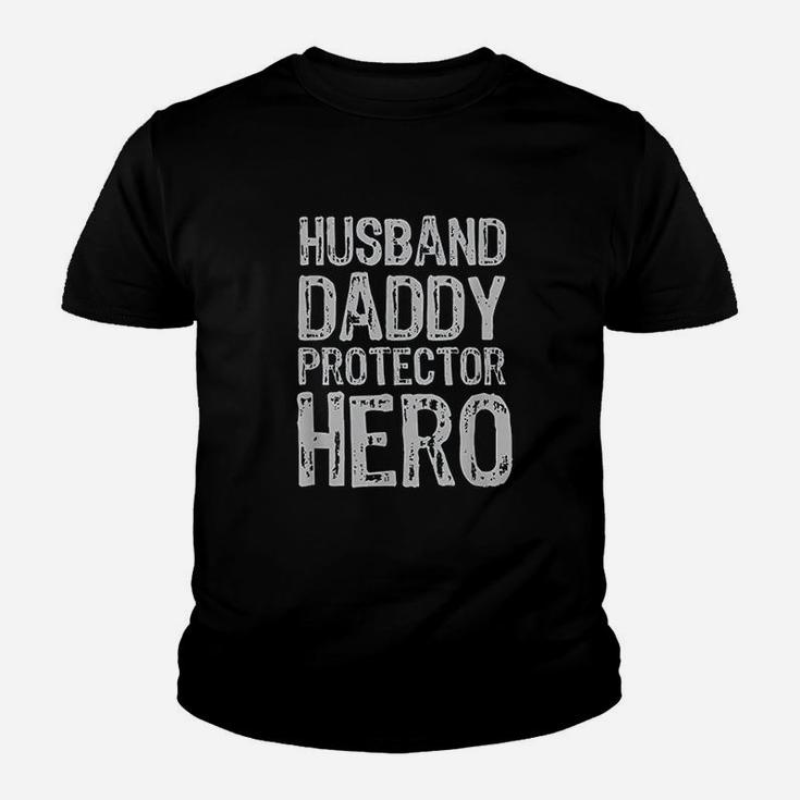 Husband Daddy Protector Hero Youth T-shirt