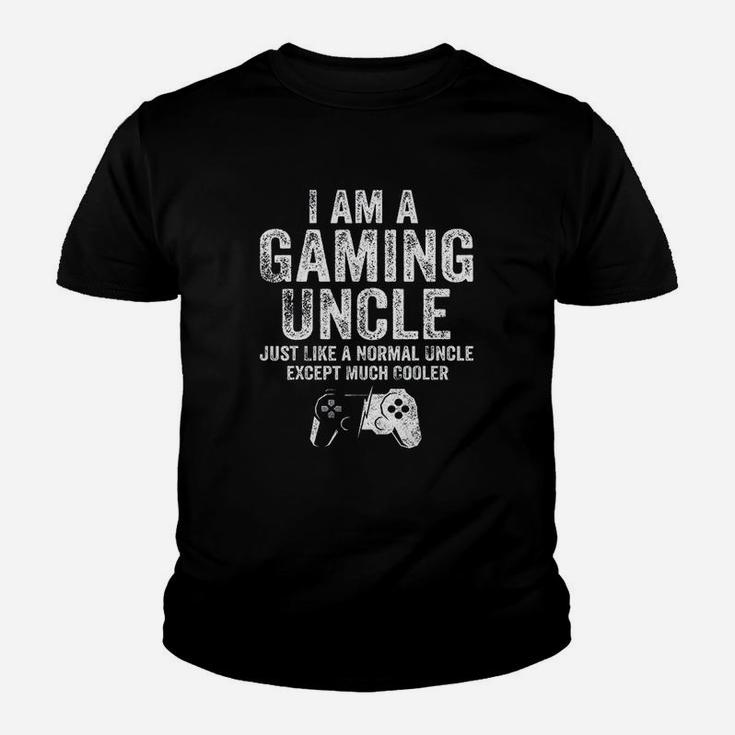 I Am A Gaming Uncle Funny Video Gamer Gift Video Game Lover Youth T-shirt