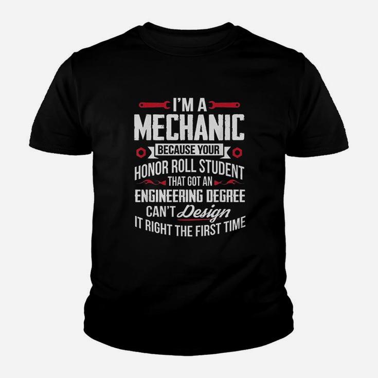 I Am A Mechanic Youth T-shirt
